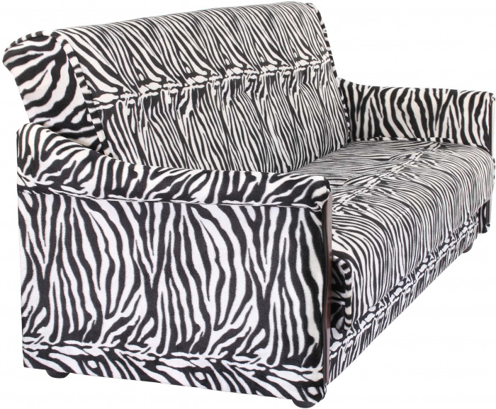 Диван Уют 120 велюр зебра ППУ