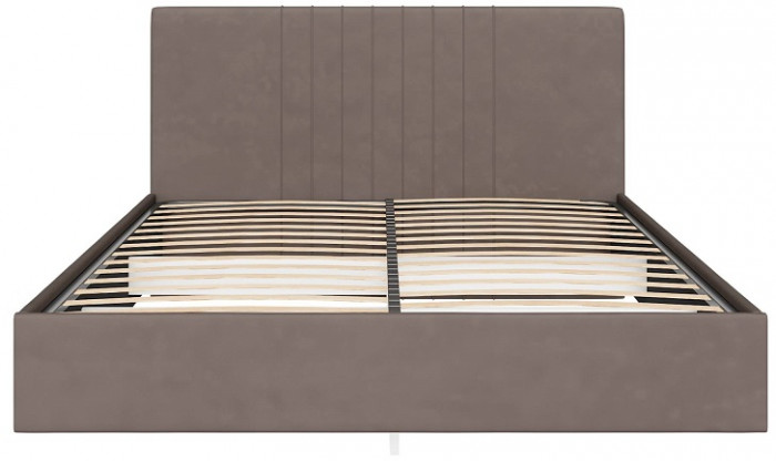 Кровать с латами Соло 140*200, Коричневый