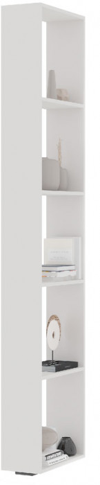 Хелен СТЛ 01 Стеллаж (0,200х2,100х0,460) белый/белый