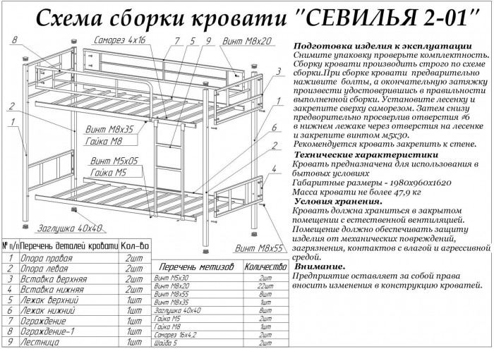 Двухъярусная кровать Севилья-2.01 комби (Салатовый, Серый)