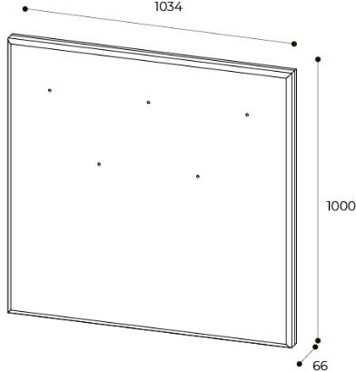 Мягкая накладка "Скандика" (КР-04) Миндаль