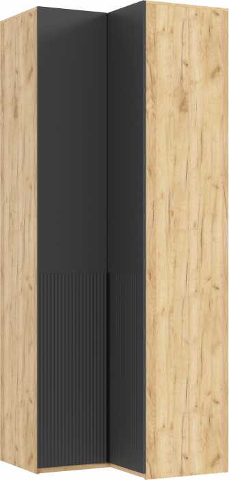 Модульная спальня Марвэл, Дуб крафт/Браш графит