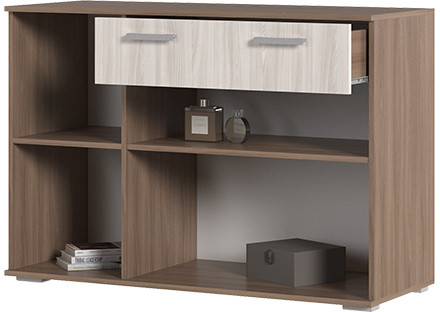 Комод К-4 шимо темный/шимо светлый