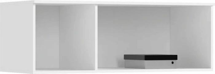 Норд Композиция Шкафов (прямые + угловые), Белый глянец/белый