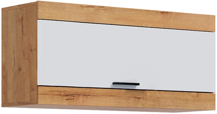 Прага Модульная Гостиная, вариант №4, вотан/Белый глянец