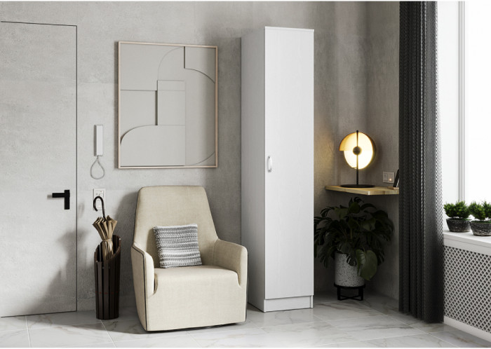 Пенал для белья Ронда ШК-1, белый