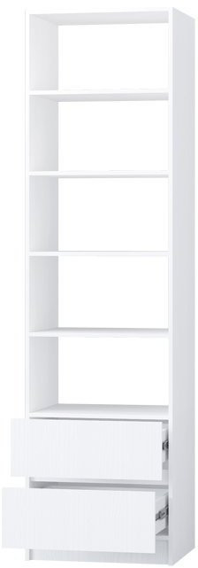 Стеллаж Акация ЛДСП (графит)