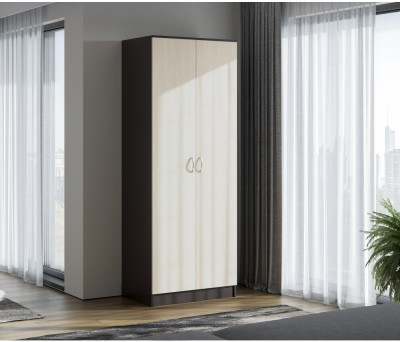 Шкаф для одежды и белья Ронда ШК-20, венге/дуб белфорд