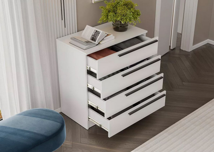 Комод Берген КМ-800 белое дерево/белое дерево