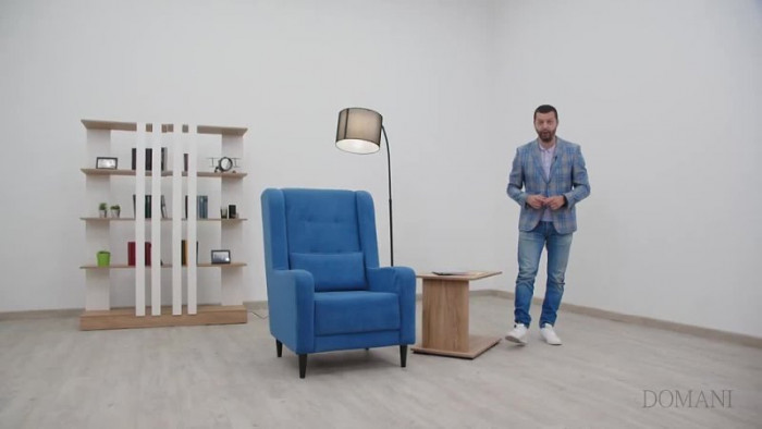 Кресло Корк экокожа бежевый