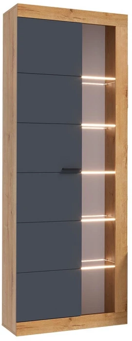 Прага Модульная Гостиная, вариант №4, вотан/Графит