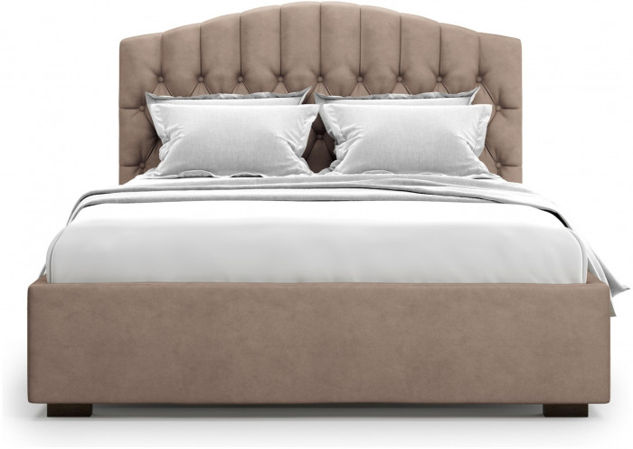 Кровать Lugano 160 с подъемным механизмом, Velutto 22