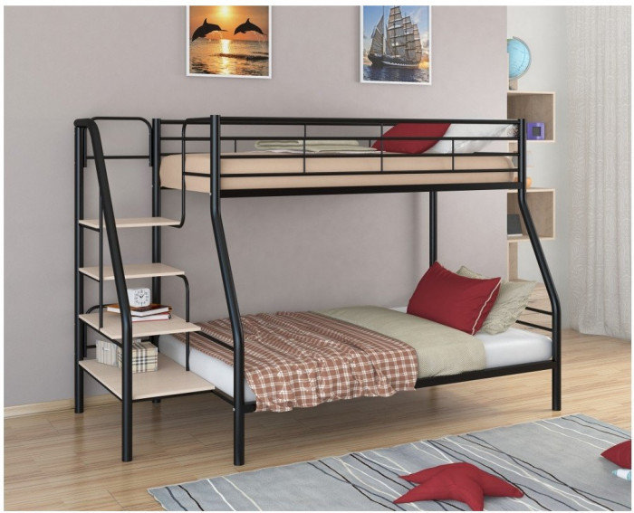 Двухъярусная кровать Толедо-1 (Серый)