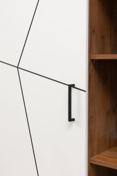 Шкаф комбинированный Гамма 54.14 Таксония/Белый