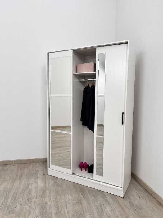 Шкаф-купе Стиль-2 1400, Дуб крафт золотой/Графит серый