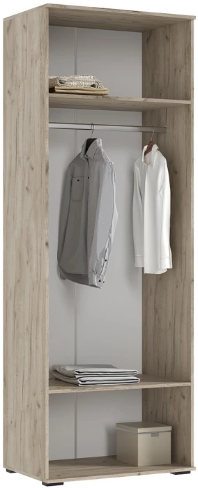 Норд Композиция Шкафов с антресолями + Терминал, Крафт серый/Кашемир