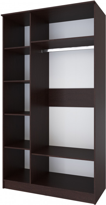 Модульная прихожая Кано, набор 4, Венге/Крафт золотой