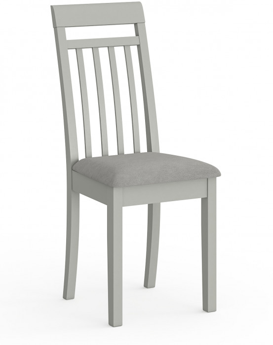 Стул Мебель--24 разборный Гольф-11, цвет серый, обивка ткань велюр серый 63, ШхГхВ 40х40х100 см., от пола до верха сиденья 47 см.