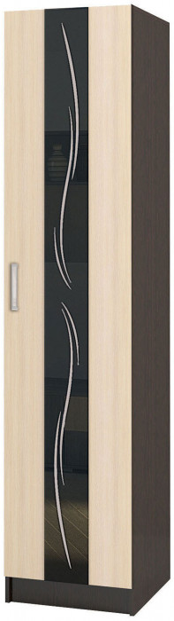 Эрика пенал (500*2200*550) венге/дуб молочный