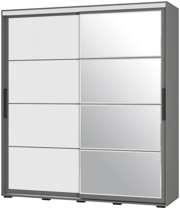 Шкаф-купе "Крафт-6" ШКК-06 графит