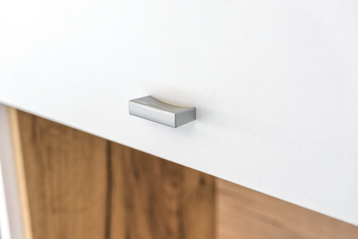 Бэль № 09, цвет дуб крафт золотой/белый премиум, ШхГхВ 210х43х200 см., ниша для ТВ 130х43х120 см., НЕ универсальная сборка