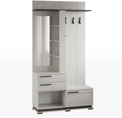 Модена Центральная секция МЦС-30, Ясень анкор светлый/венге