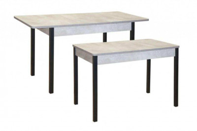 Стол обеденный Сканд-2 Цемент светлый