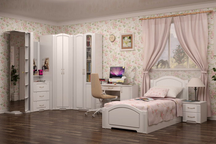 Шкаф угловой Виктория 26