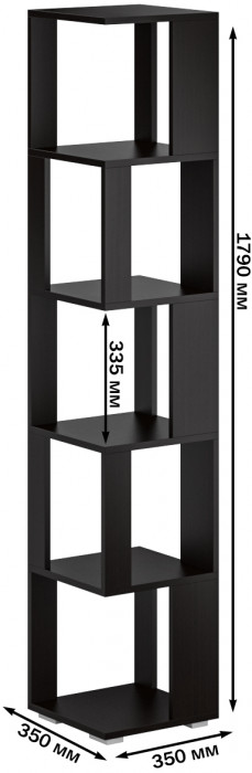 Стеллаж СВК, венге