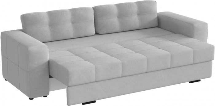 Диван раскладной Верден, светло-серый