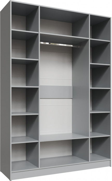 Шкаф Мадрид, композиция 14, Серый камень