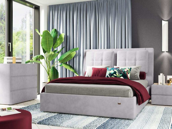 Кровать Ester 1600 модель 311 Ультра смог