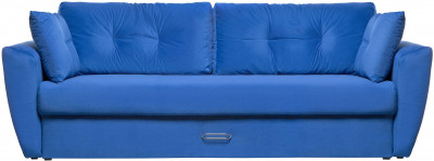 Диван-кровать Амстердам Люкс, 150х195, еврокнижка, независимый пружинный блок, велюр, синий