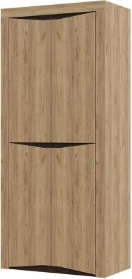 Спальня &quot;Паола&quot; ШК 701 (972х2200х532 мм) дуб крафт золото