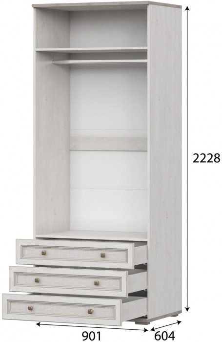 Александрия ШК-208 Шкаф Серия 3