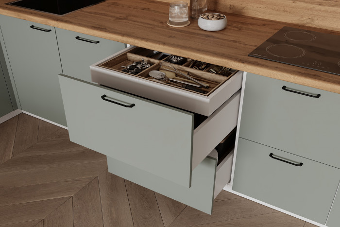 КГ Угловой 1500х3150 (без пм) Эмаль, Олива  Арника РМ в.2