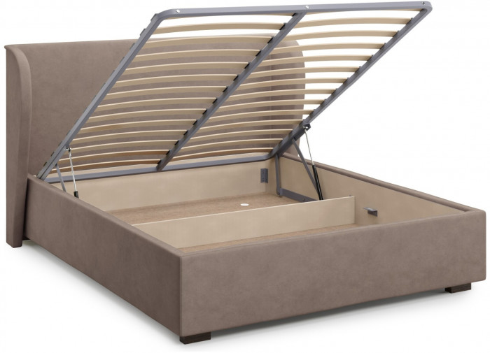 Кровать Tenno 160 с подъемным механизмом, Velutto 22