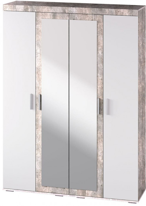 "Инстайл" ШК-31 метрополитан грей/белый (замена на бетон/белый)