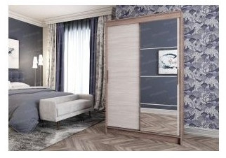 Элегант Шкаф-купе 4 (Венге / лоредо)