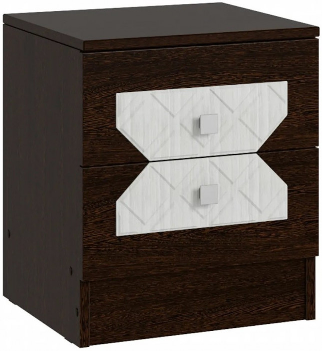 Николь Тумба прикроватная (Ясень Шимо / Лиственница темная)