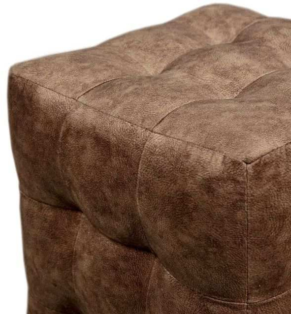 Пуфик Лайт Коньяк