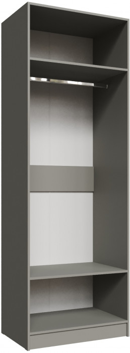 Шкаф Мадрид (0,8) с зеркалом, Мокко