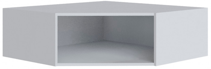 Шкаф Мадрид, композиция 18, Белый/Ателье светлое