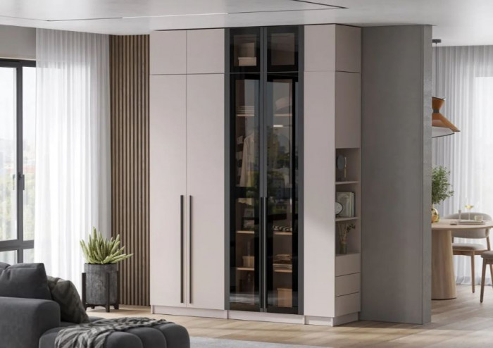 мс Берген АС-800 кашемир/софт черный