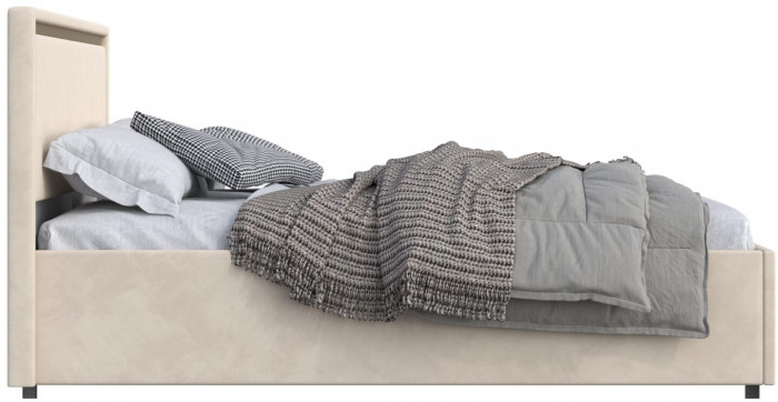 Кровать 160 с ортопед. основанием КР-431-М-16, Микровелюр Zeekr-3