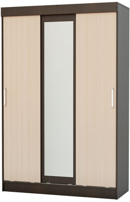 Модульная спальня Бася, композиция 1 (Венге / дуб беленый)