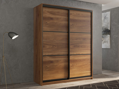 Шкаф-купе Кааппи 4 Кастелло Бренди 120х45х230 см