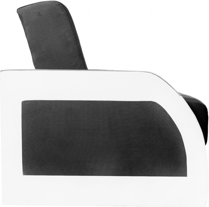 Диван-книжка Феникс 140 черный, пружинный блок Боннель