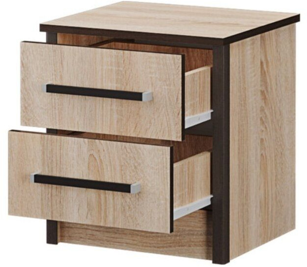 Лирика тумба прикроватная дуб сонома/дуб сонома