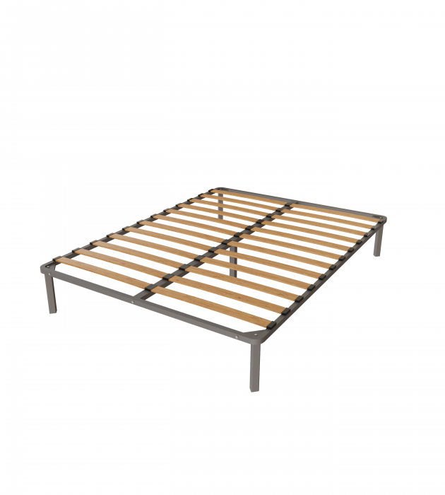 Октавия Кровать интерьерная 180 светло-голубой ромб, ортопед